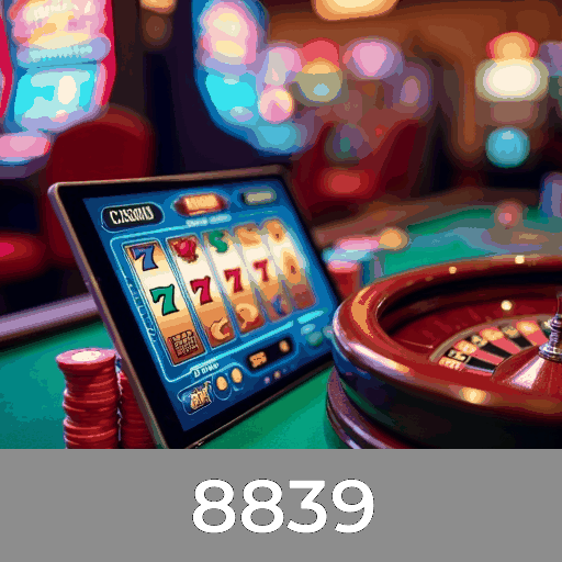 8839: Slots Gigantes, Jogos de Mesa Diversos, Imersão com Dealer Ao Vivo